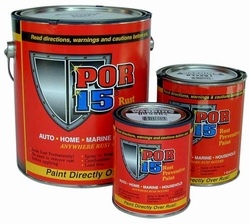 POR-15 Rust Preventive Paint - Semi Gloss Black - Gallon