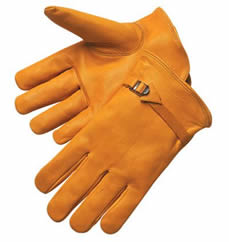 Iroquois Golden Grain Cowhide Drivers Gloves