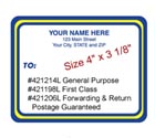Popular Mailing Labels in Rolls