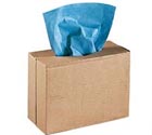 Heavy Duty Spunlaced Blue Wipes